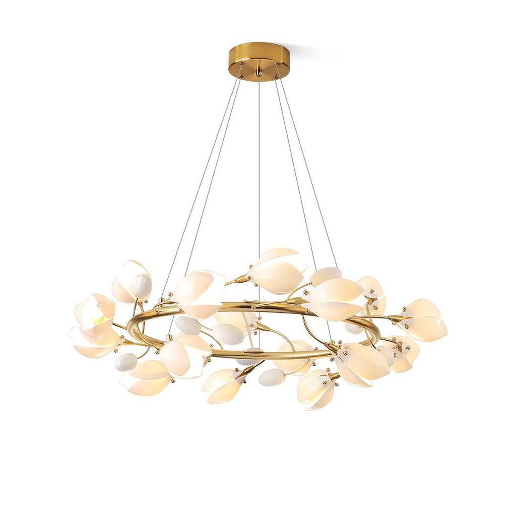 Porcelain Chandelier en Céramique Élégance Premium - Neutralighting