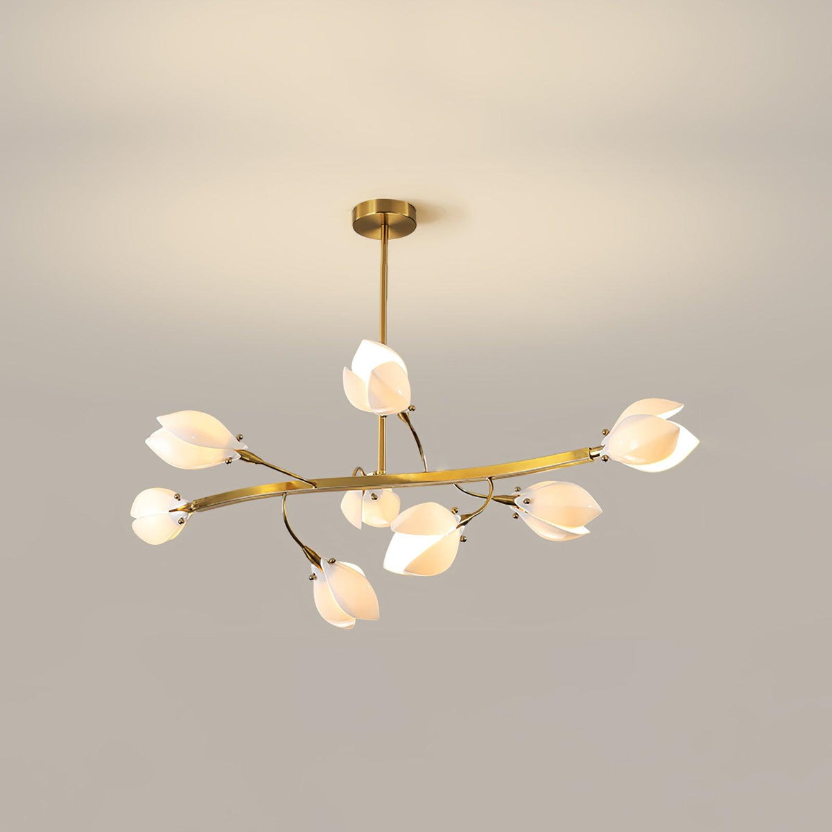 Porcelain Chandelier en Céramique Élégance Premium - Neutralighting
