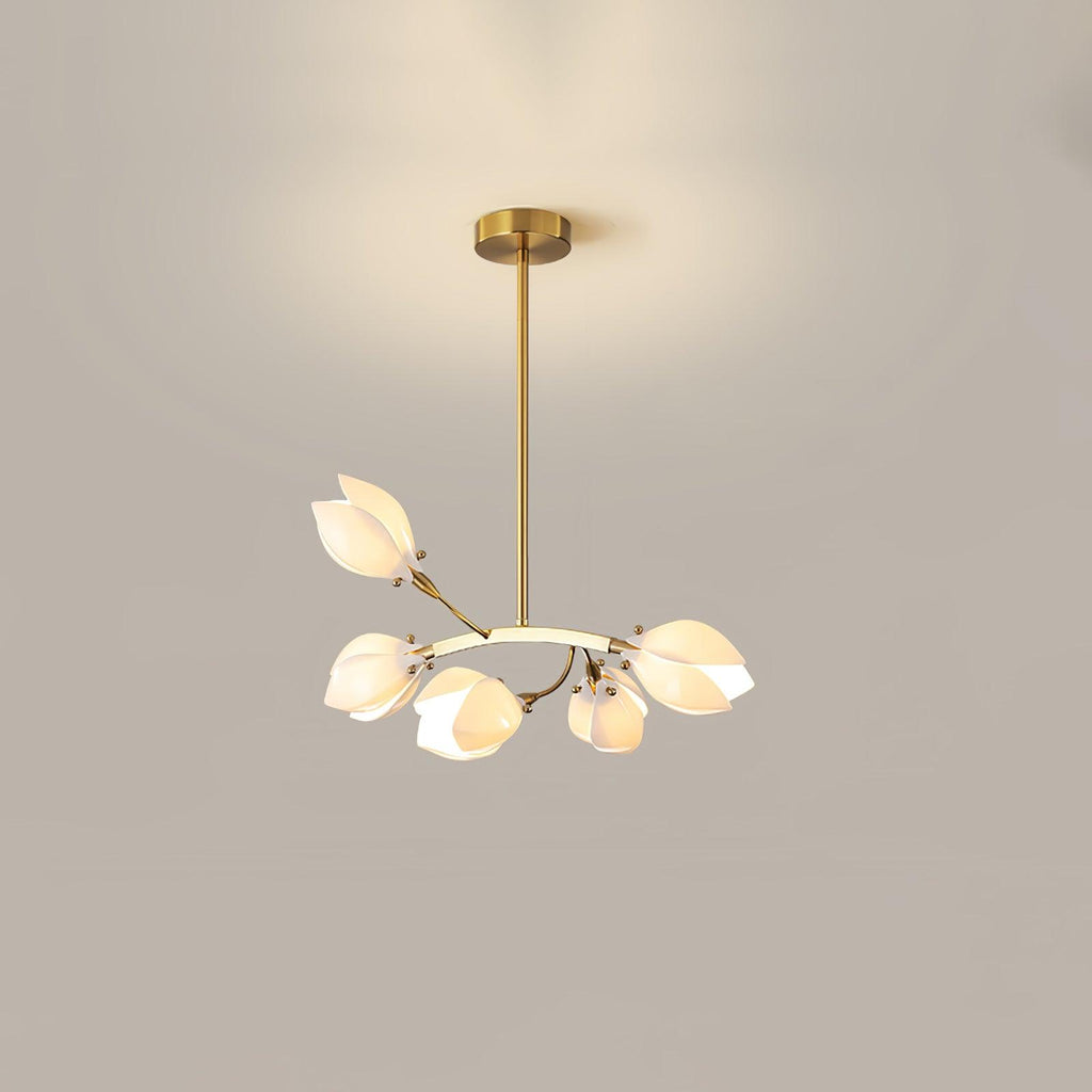 Porcelain Chandelier en Céramique Élégance Premium - Neutralighting