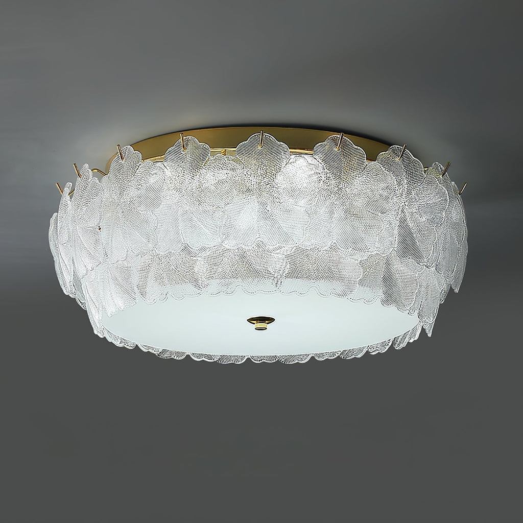 Lydoraris Lampe de Plafond en Verre Cluster de Fleurs - Neutralighting