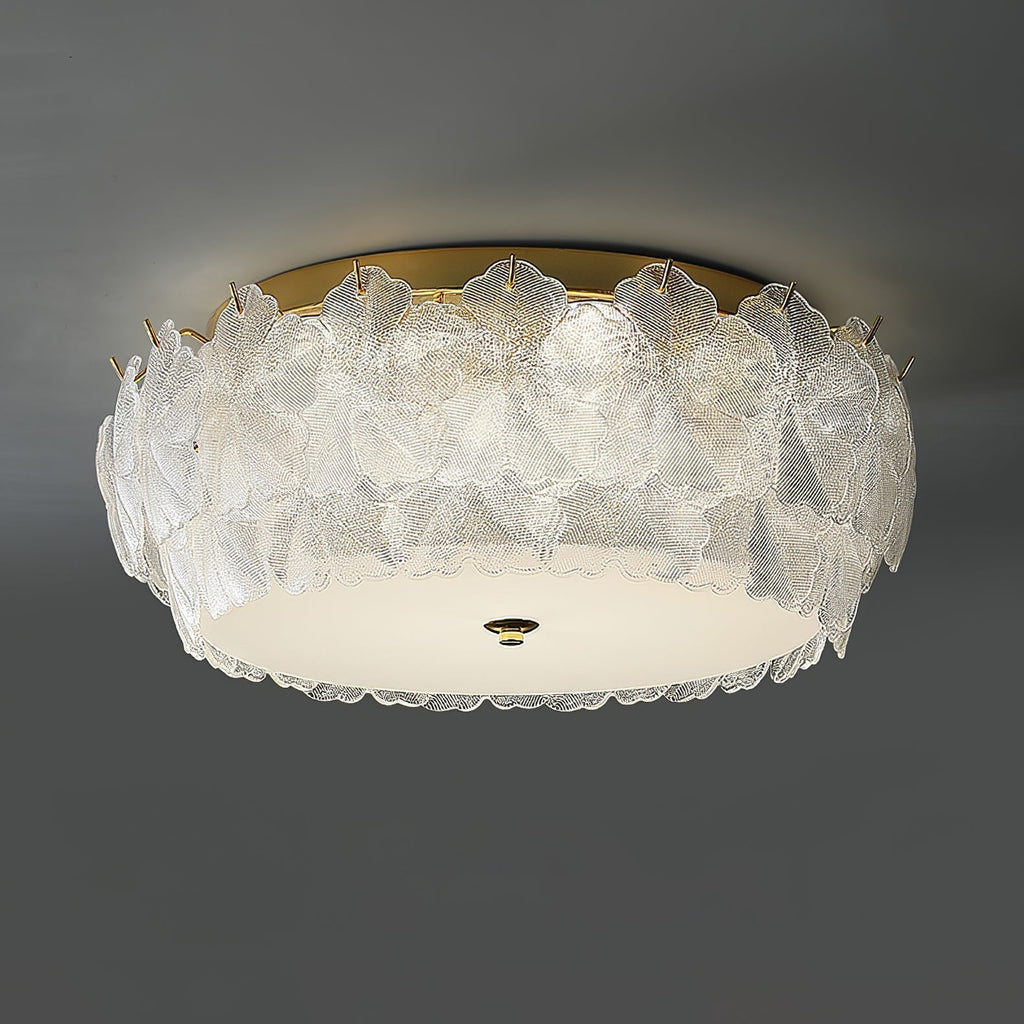 Lydoraris Lampe de Plafond en Verre Cluster de Fleurs - Neutralighting