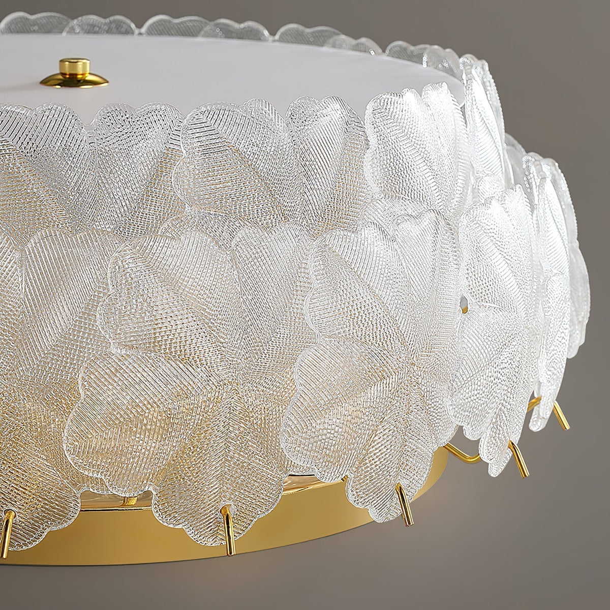 Lydoraris Lampe de Plafond en Verre Cluster de Fleurs - Neutralighting