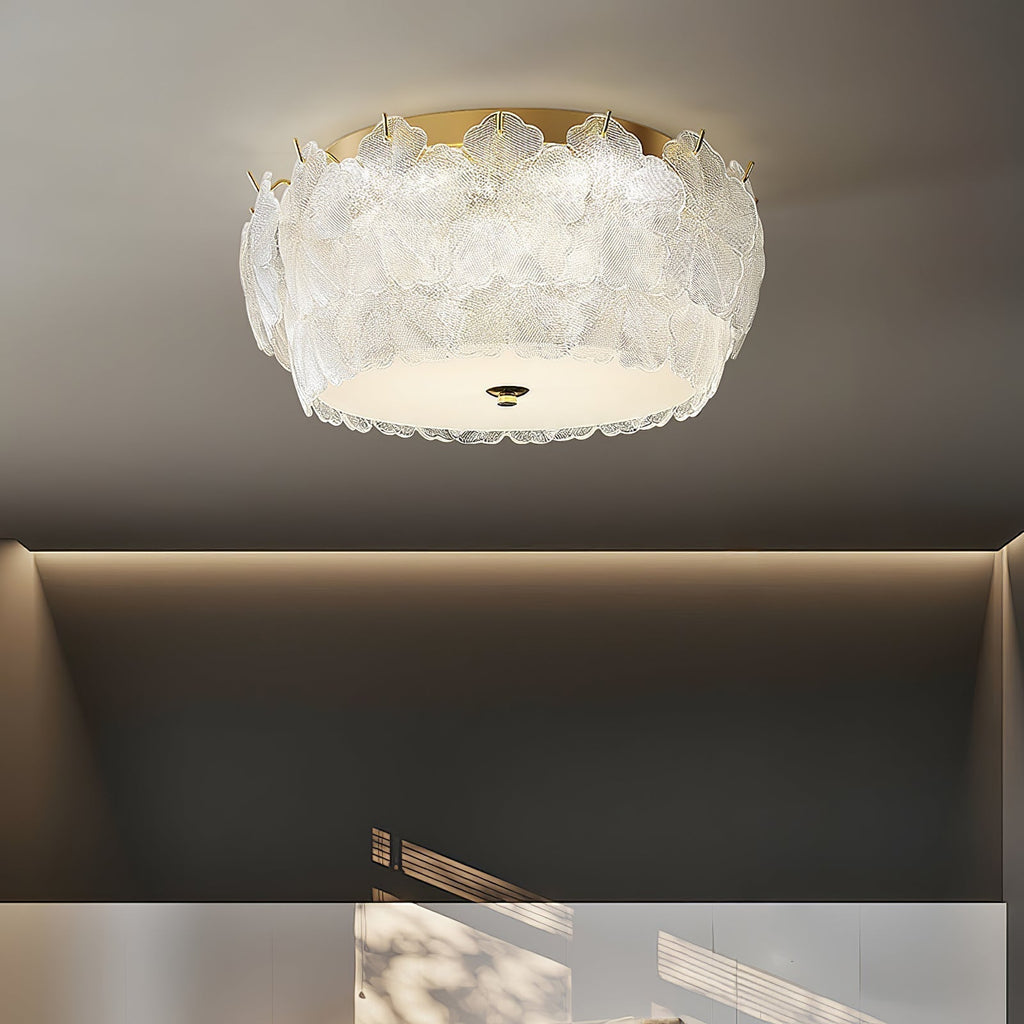 Lydoraris Lampe de Plafond en Verre Cluster de Fleurs - Neutralighting