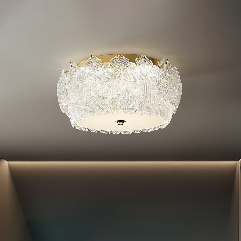 Lydoraris Lampe de Plafond en Verre Cluster de Fleurs - Neutralighting
