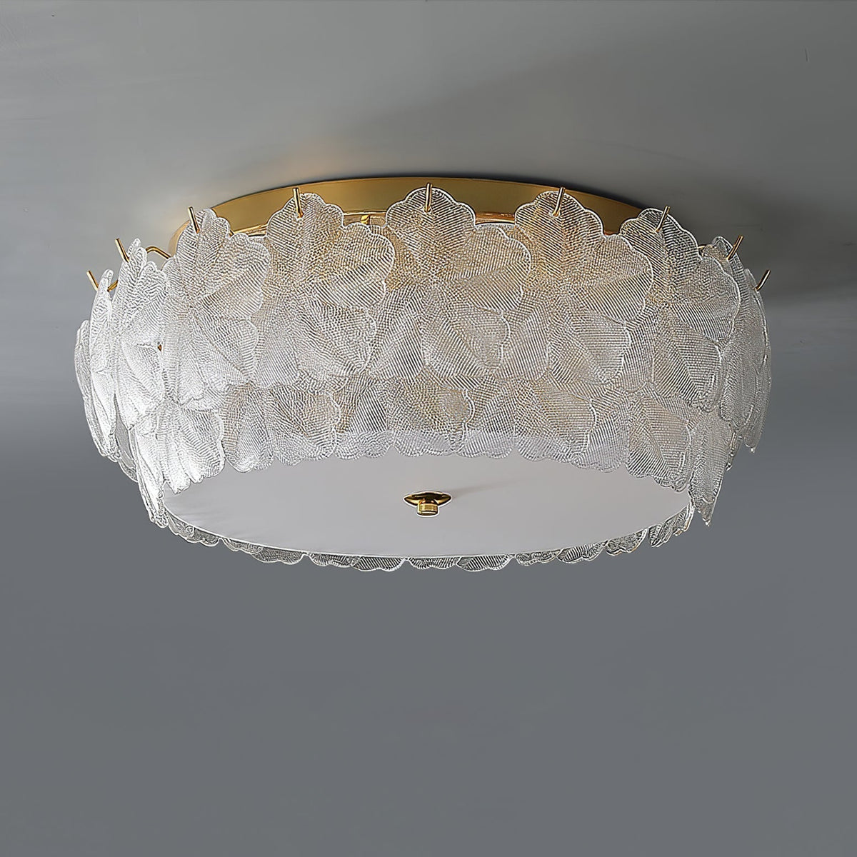 Lydoraris Lampe de Plafond en Verre Cluster de Fleurs - Neutralighting