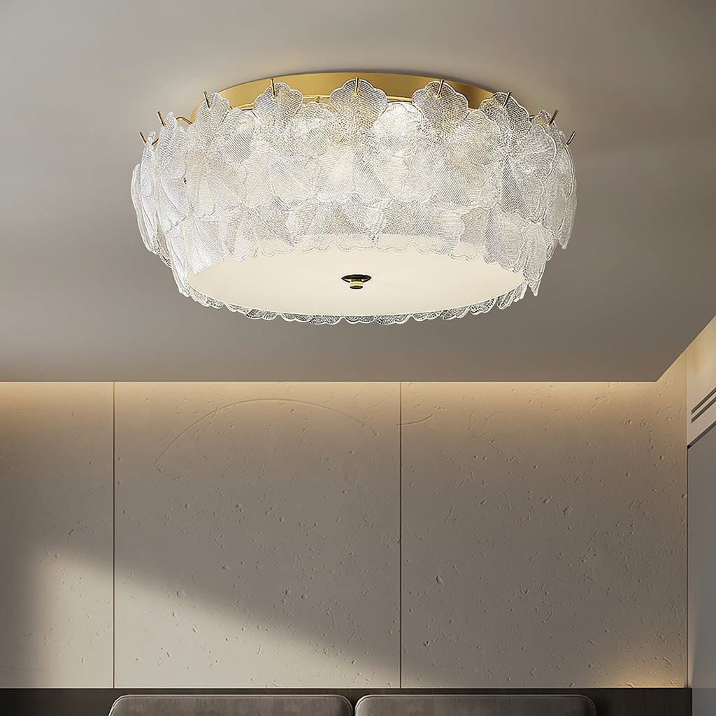 Lydoraris Lampe de Plafond en Verre Cluster de Fleurs - Neutralighting