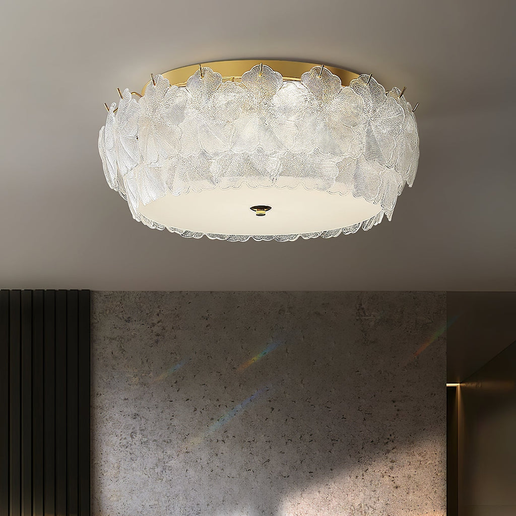 Lydoraris Lampe de Plafond en Verre Cluster de Fleurs - Neutralighting