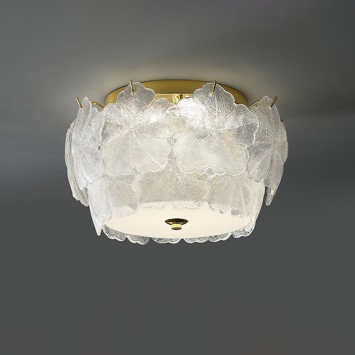 Lydoraris Lampe de Plafond en Verre Cluster de Fleurs - Neutralighting