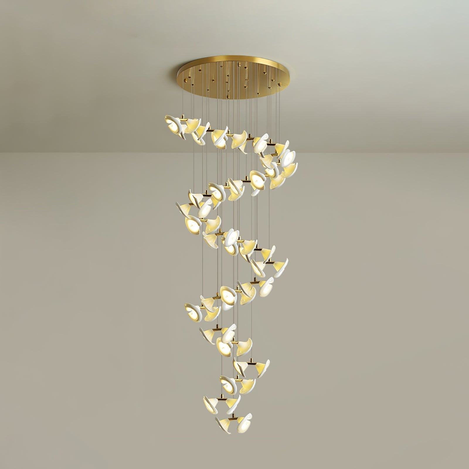 Ernoreth Chandelier en Céramique de Luxe - Neutralighting