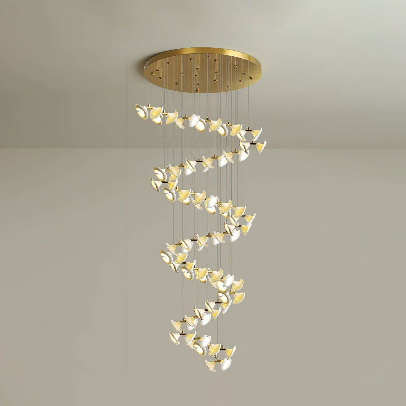 Ernoreth Chandelier en Céramique de Luxe - Neutralighting