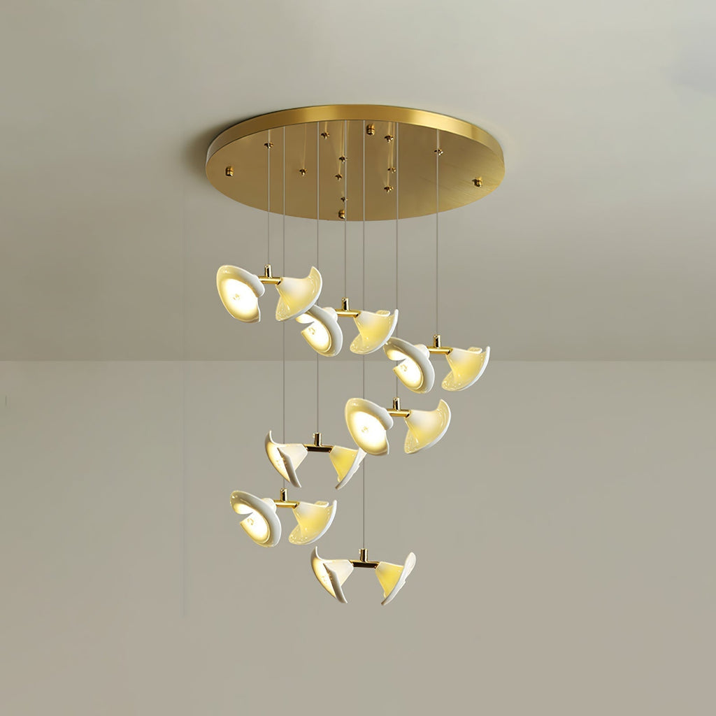 Ernoreth Chandelier en Céramique de Luxe - Neutralighting