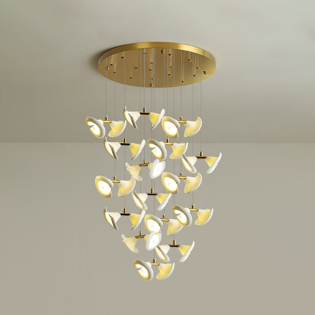 Ernoreth Chandelier en Céramique de Luxe - Neutralighting