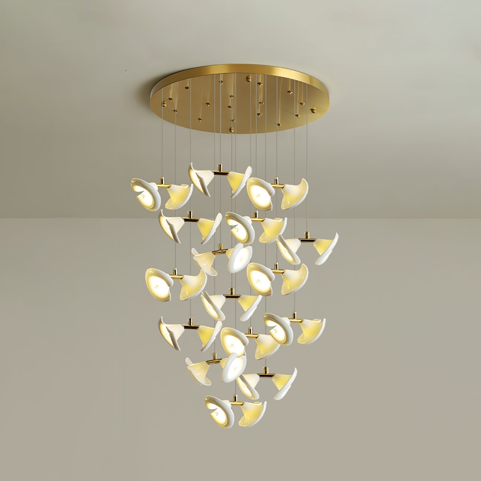 Ernoreth Chandelier en Céramique de Luxe - Neutralighting
