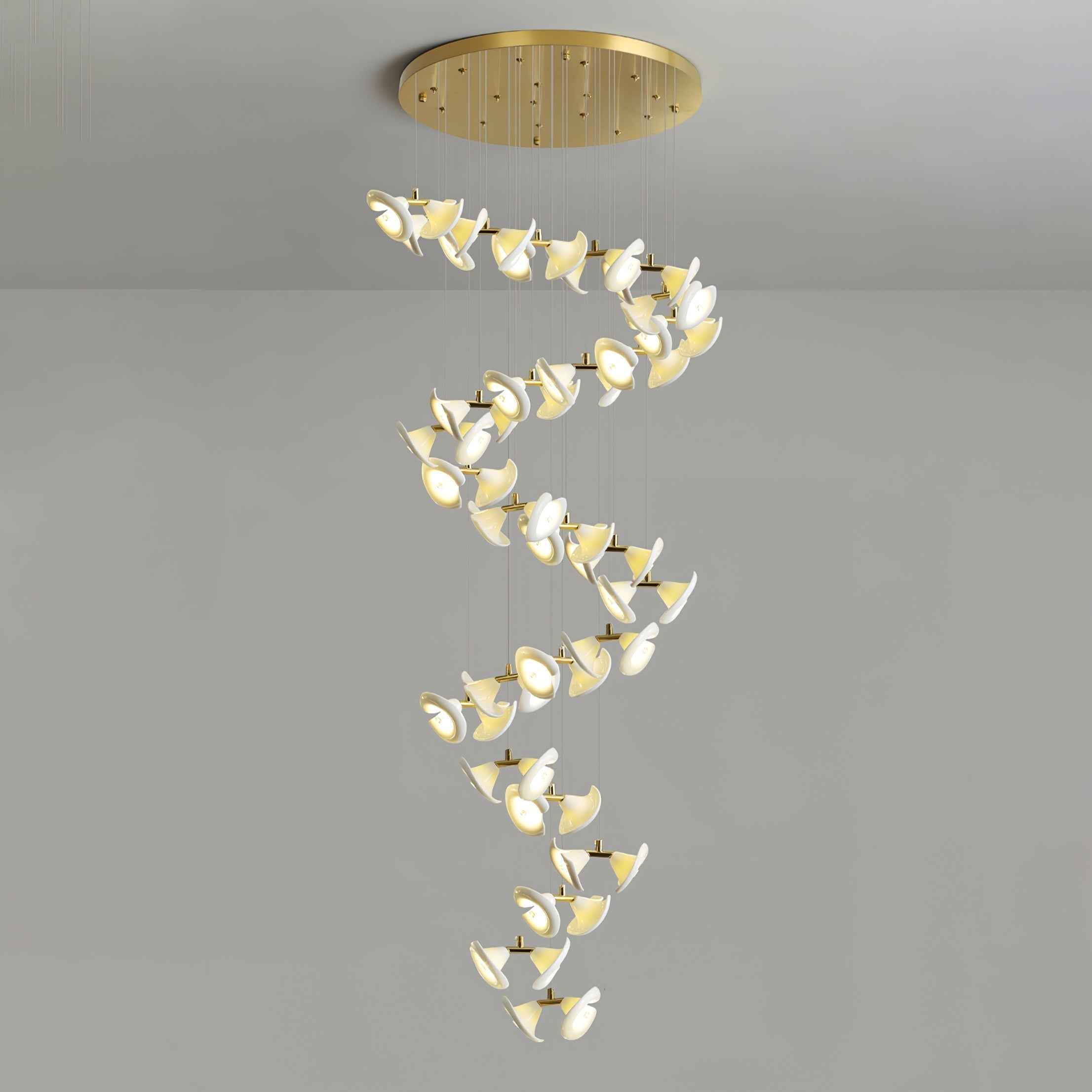 Ernoreth Chandelier en Céramique de Luxe - Neutralighting