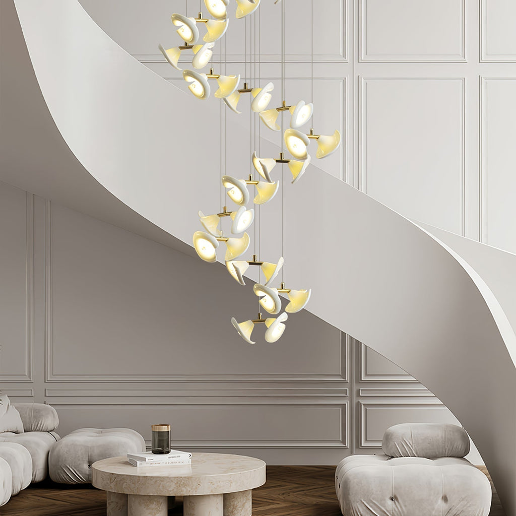 Ernoreth Chandelier en Céramique de Luxe - Neutralighting