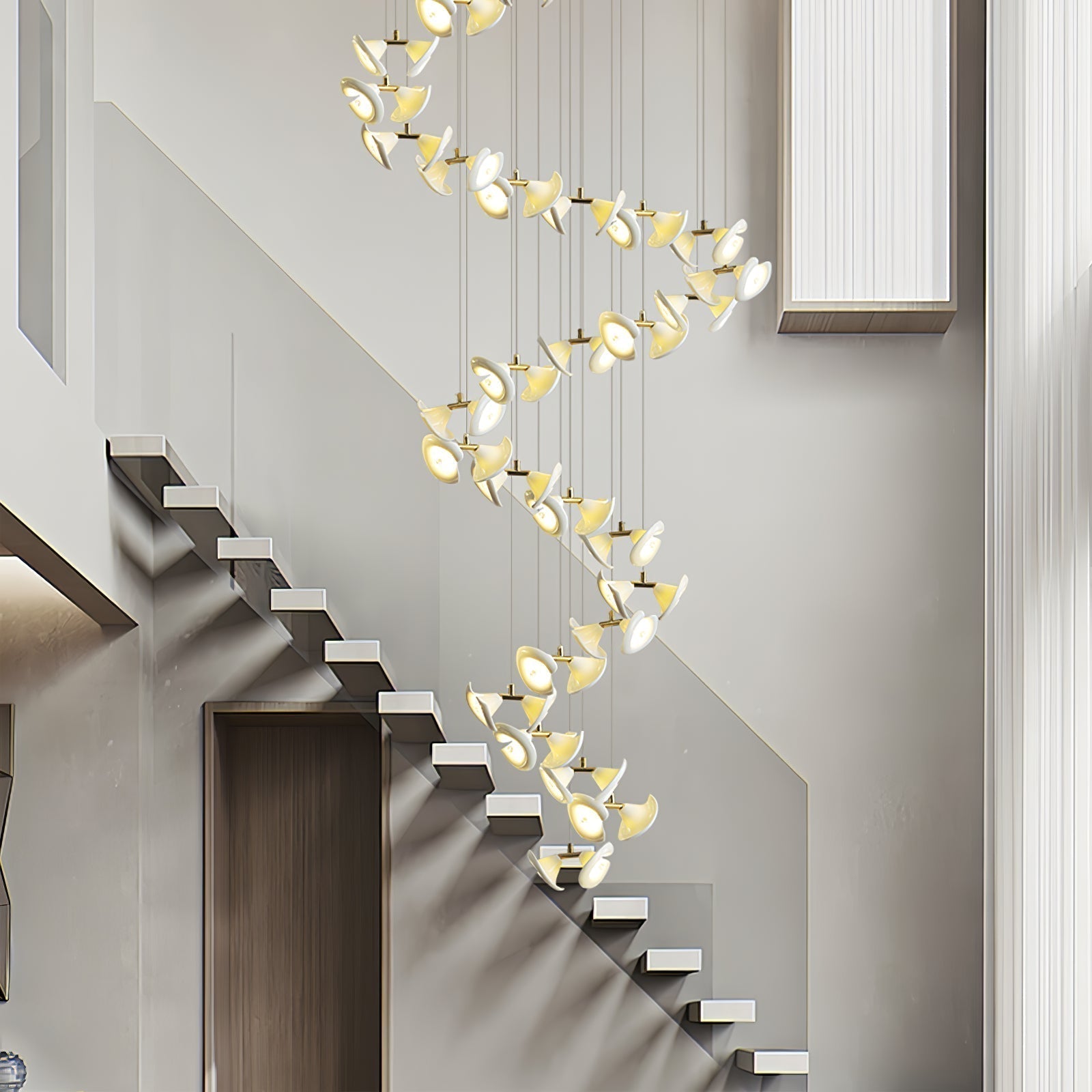 Ernoreth Chandelier en Céramique de Luxe - Neutralighting