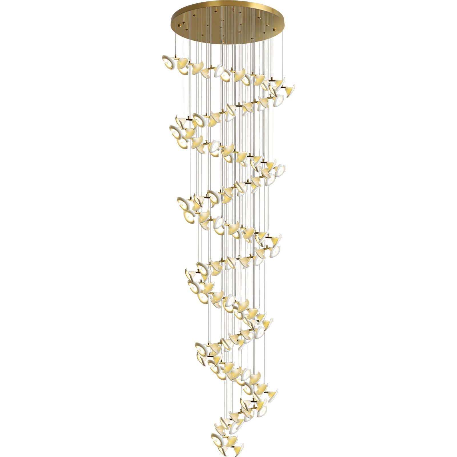 Ernoreth Chandelier en Céramique de Luxe - Neutralighting