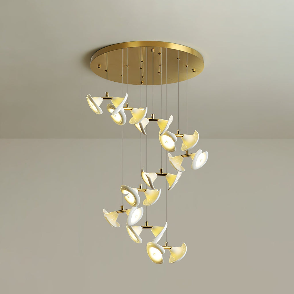 Ernoreth Chandelier en Céramique de Luxe - Neutralighting