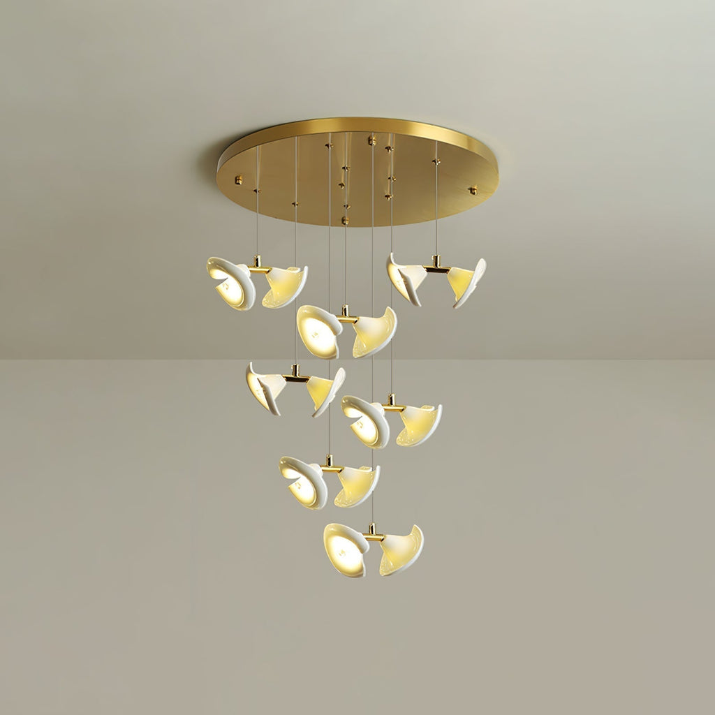 Ernoreth Chandelier en Céramique de Luxe - Neutralighting
