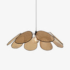 Orvara Lampe Pendante Pétale Rattan Fleur - Neutralighting