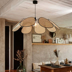 Orvara Lampe Pendante Pétale Rattan Fleur - Neutralighting