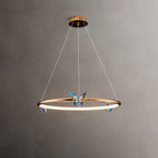 Lustra Chandelier Anneau en Cristal Papillon Élégant - Neutralighting