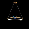 Lustra Chandelier Anneau en Cristal Papillon Élégant - Neutralighting