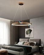 Lustra Chandelier Anneau en Cristal Papillon Élégant - Neutralighting