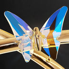 Lustra Chandelier Anneau en Cristal Papillon Élégant - Neutralighting