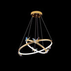 Lustra Chandelier Anneau en Cristal Papillon Élégant - Neutralighting