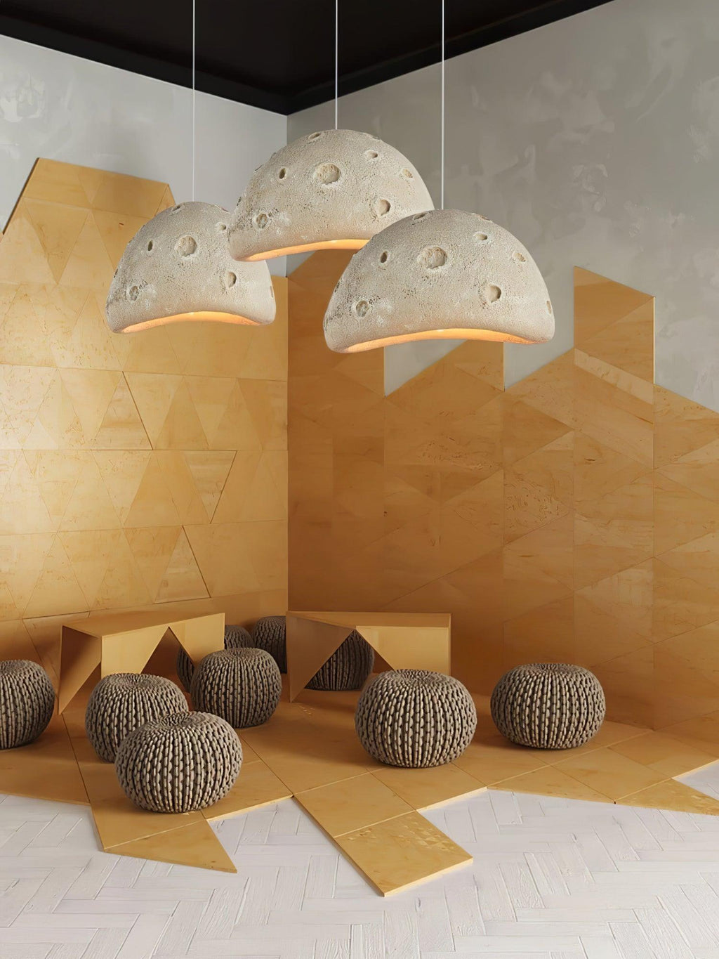 Mydorel Lampe Suspendue Planète Moderne en Plastique - Neutralighting