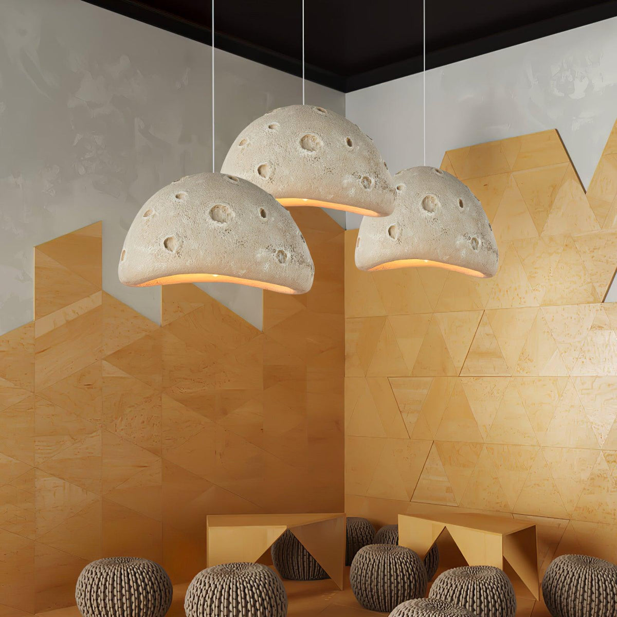 Mydorel Lampe Suspendue Planète Moderne en Plastique - Neutralighting