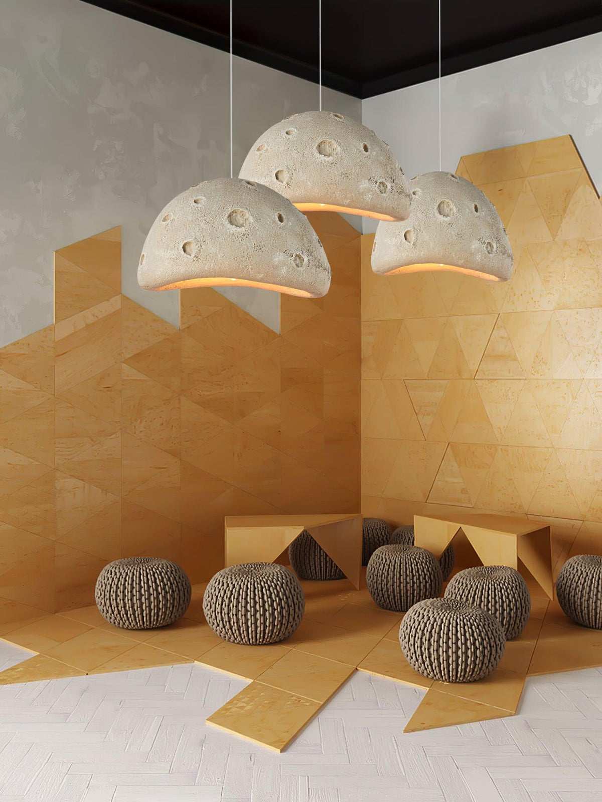 Mydorel Lampe Suspendue Planète Moderne en Plastique - Neutralighting