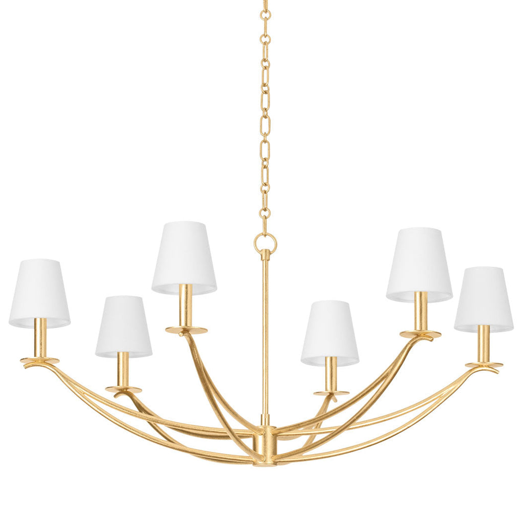 Ulfuvyd Moderne Minimaliste Tissu Métal Lustre - Neutralighting
