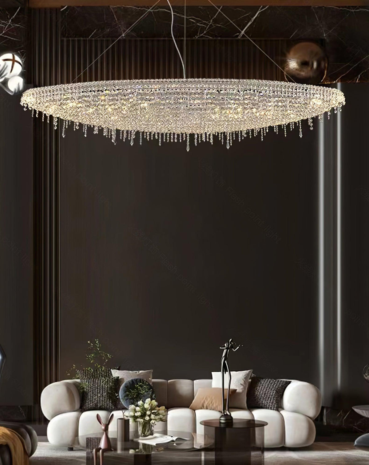 Suspension en cristal Zoravine - Neutralighting