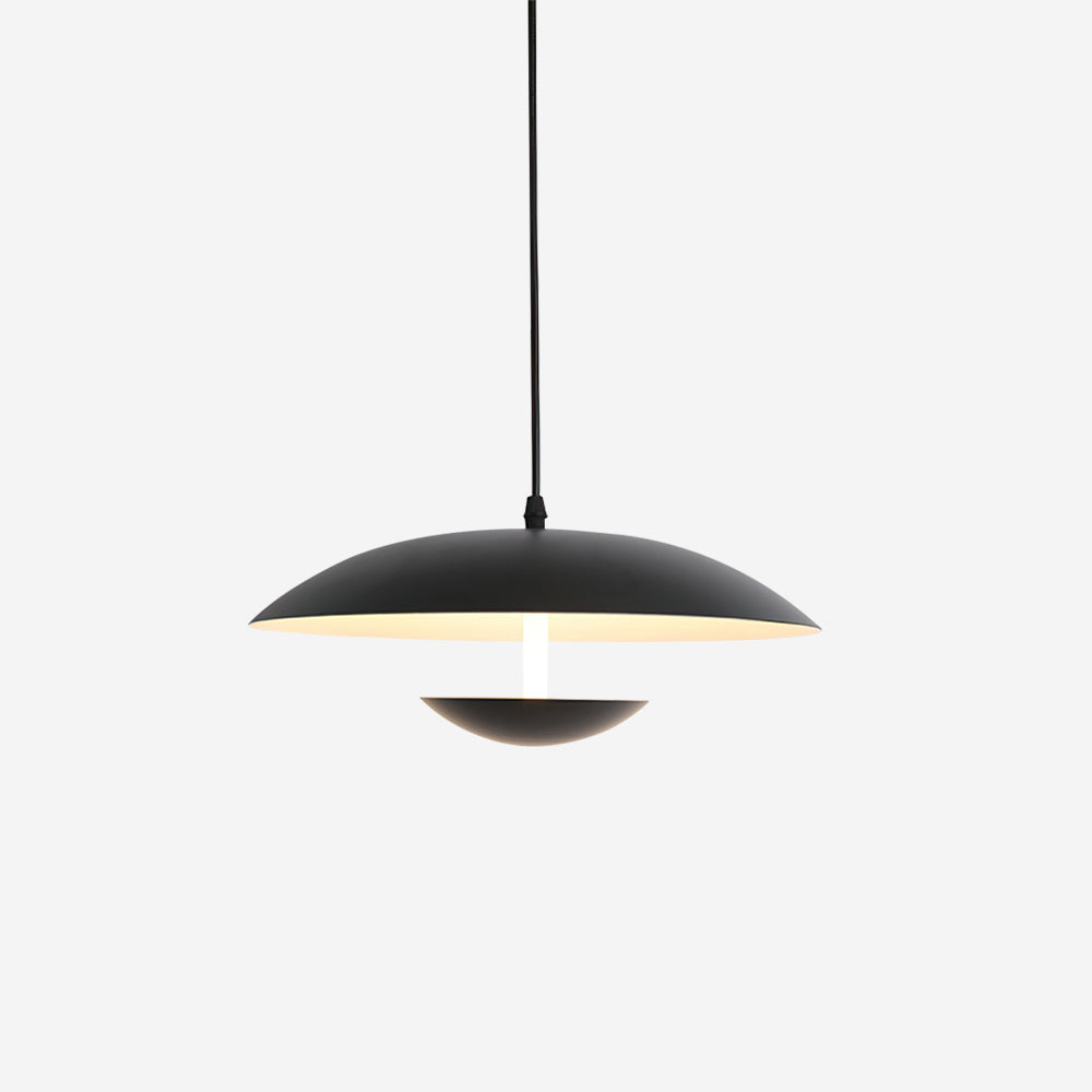 Pylos Lampe Suspendue Minimaliste Noire - Neutralighting