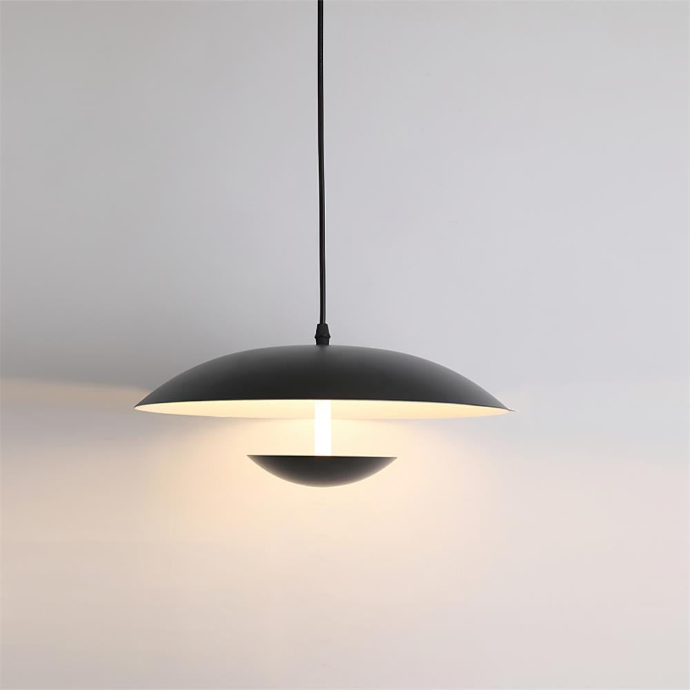 Pylos Lampe Suspendue Minimaliste Noire - Neutralighting