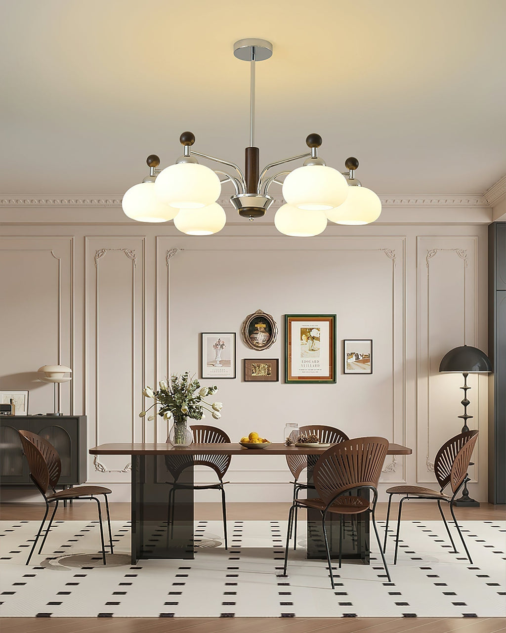 Aurora Lustre multi-bras moderne - Neutralighting