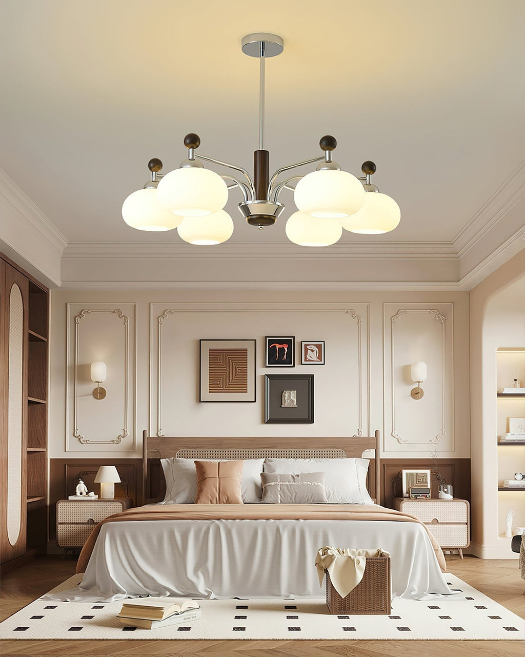 Aurora Lustre multi-bras moderne - Neutralighting
