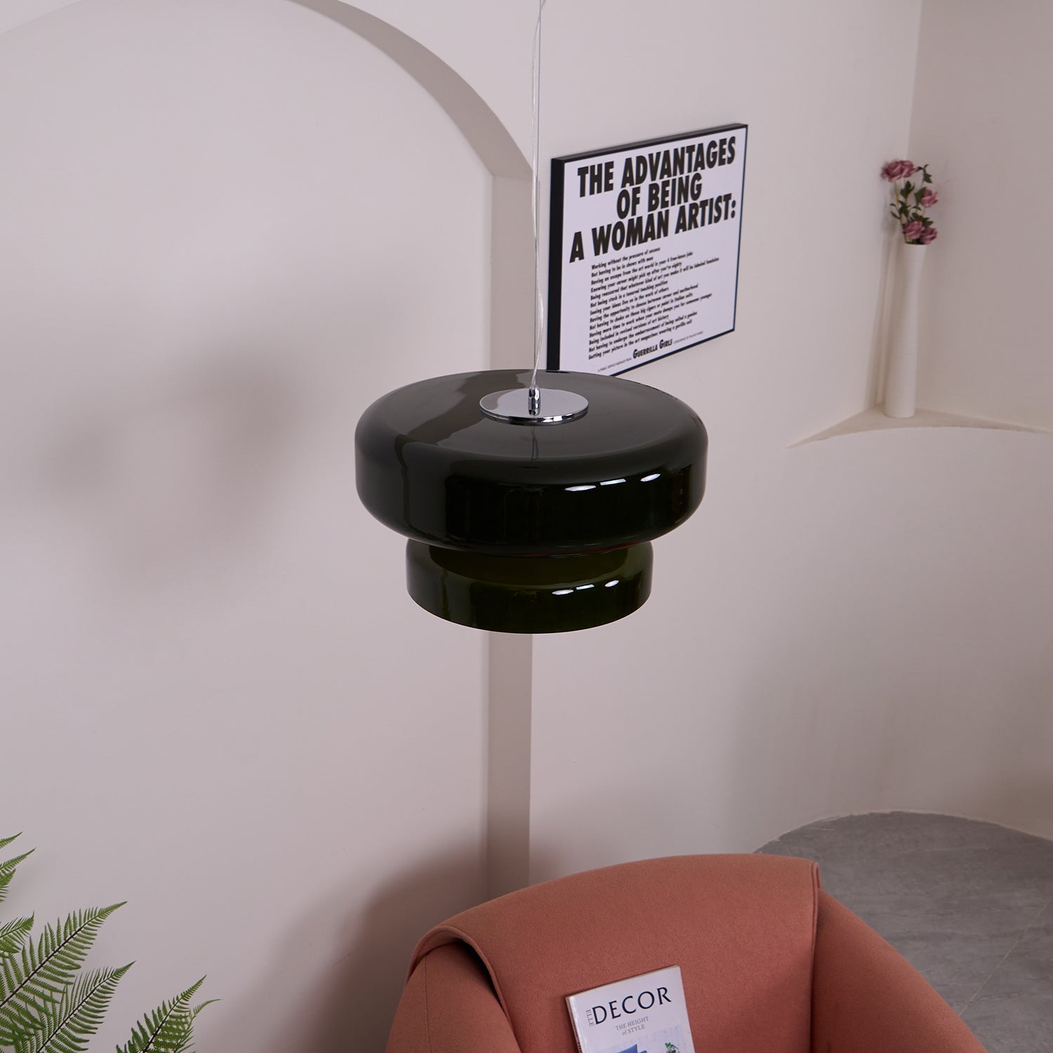Zerithce Lampe Pendante Moderne Minimaliste en Verre - Neutralighting