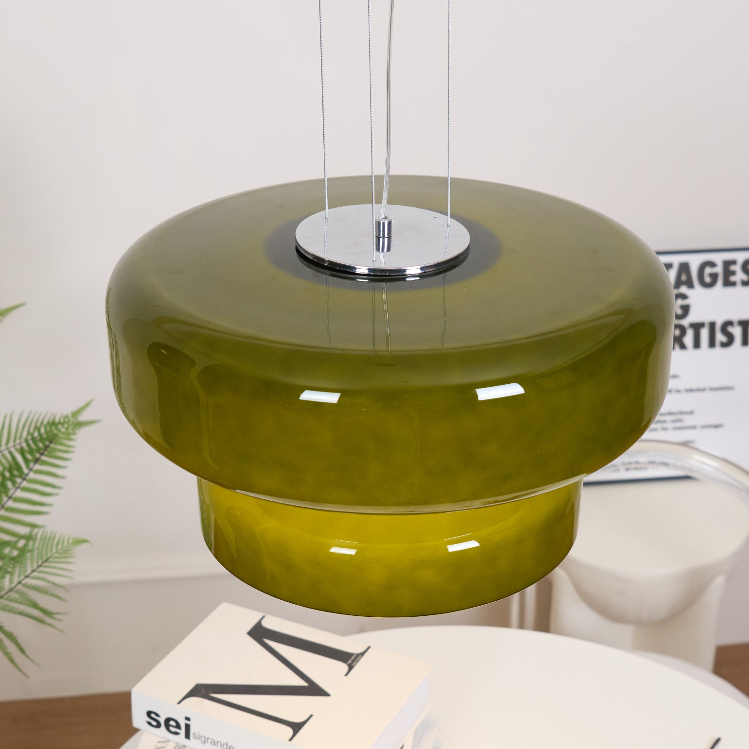 Zerithce Lampe Pendante Moderne Minimaliste en Verre - Neutralighting