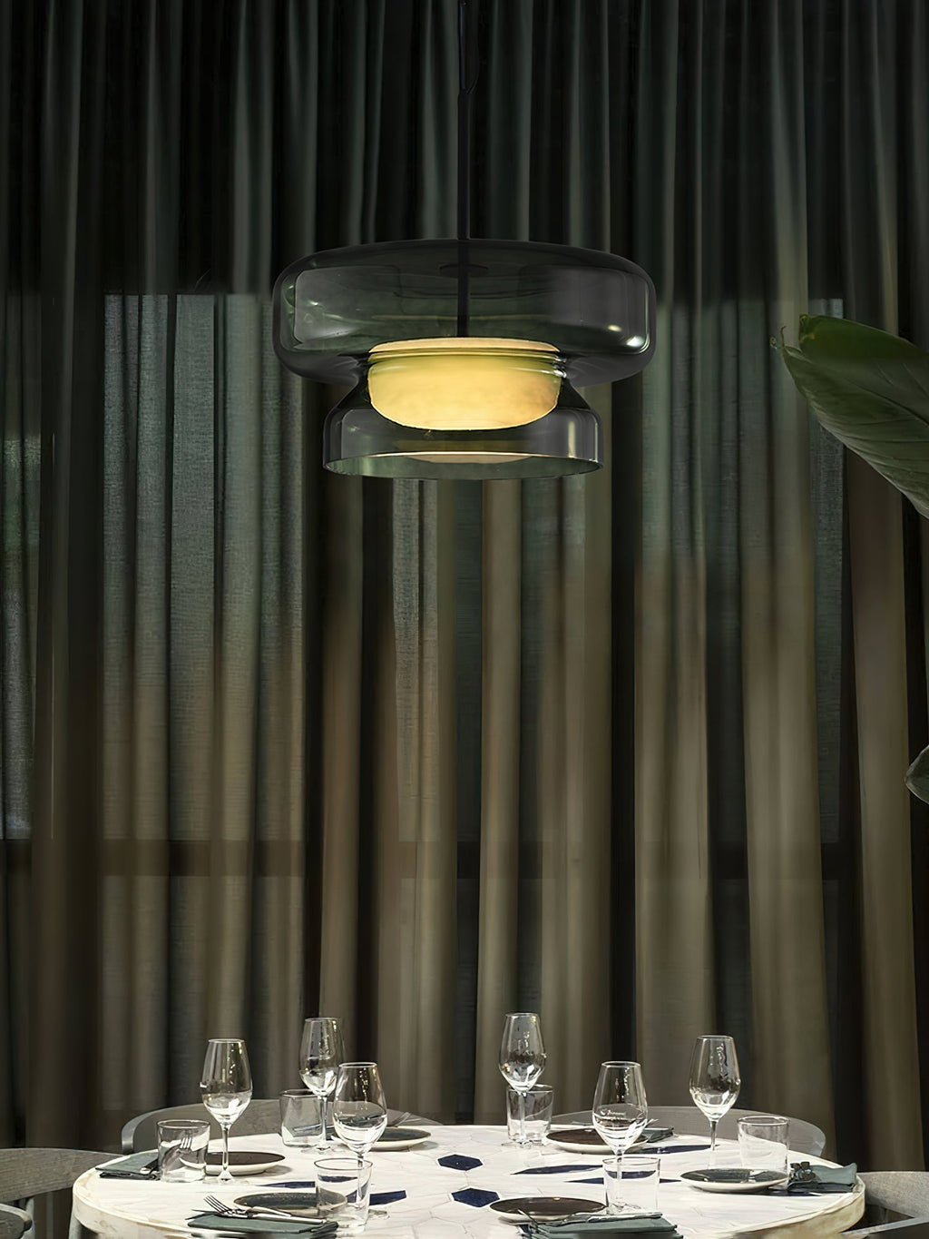 Zerithce Lampe Pendante Moderne Minimaliste en Verre - Neutralighting