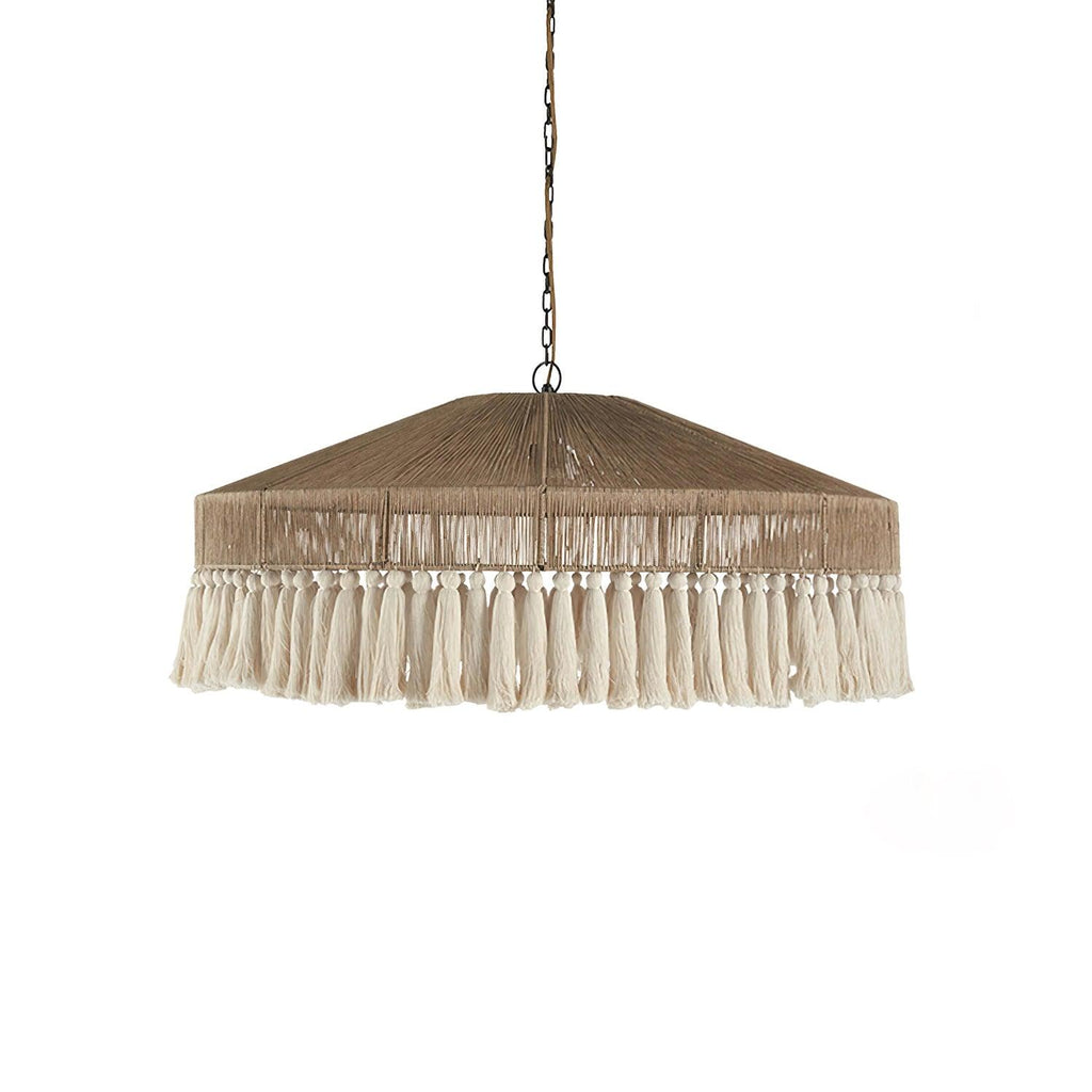 Duvia Lustra Lustre Bohème à Franges Élégant - Neutralighting