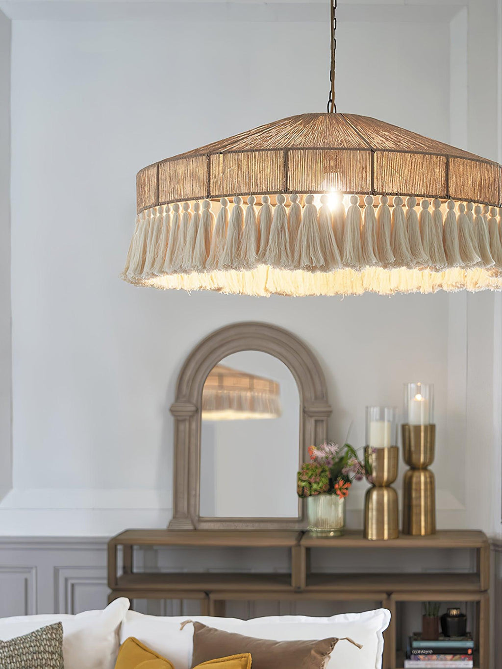 Vorenth Chanvre Corde Suspension Lumière - Neutralighting