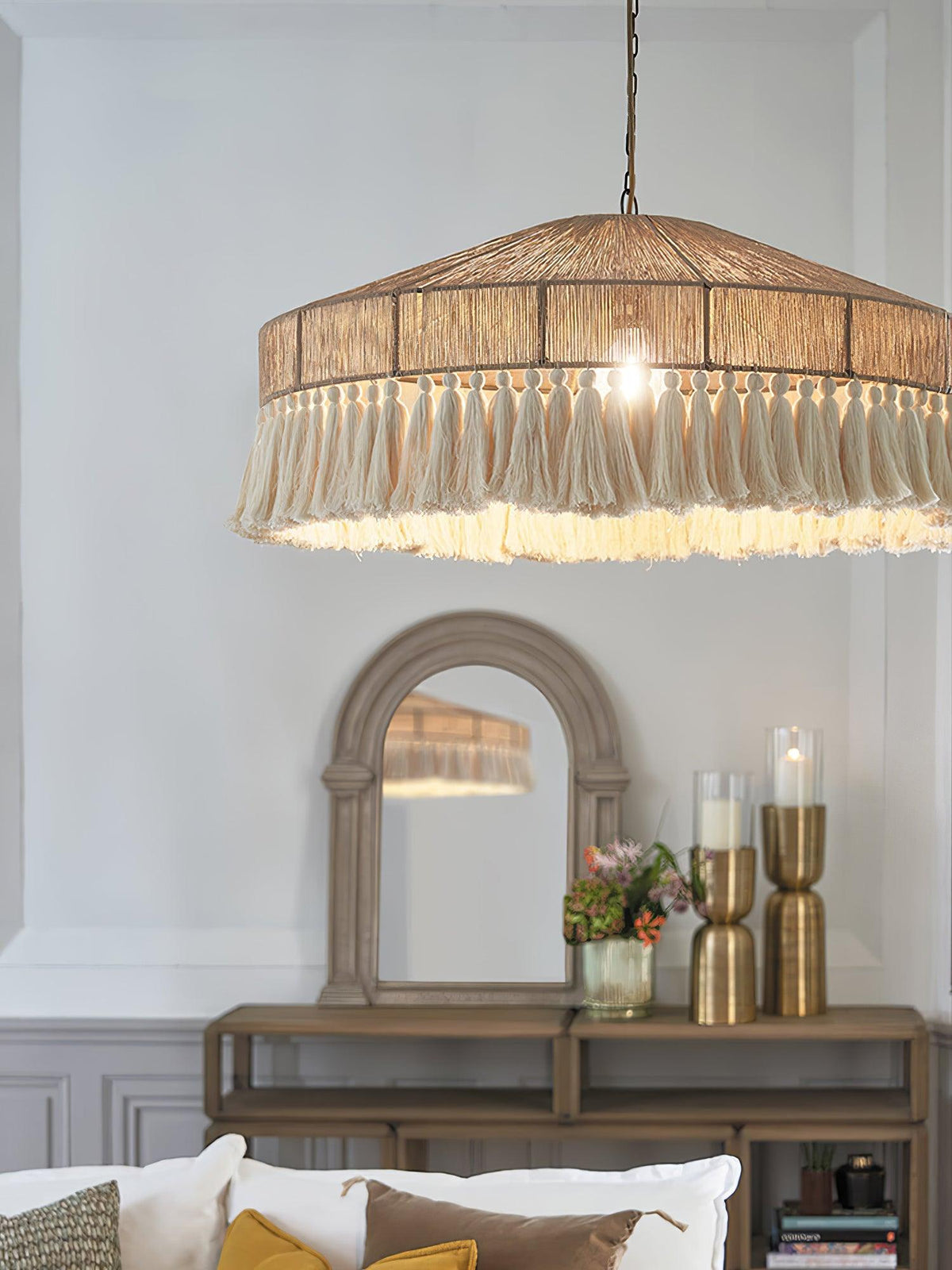 Vorenth Chanvre Corde Suspension Lumière - Neutralighting