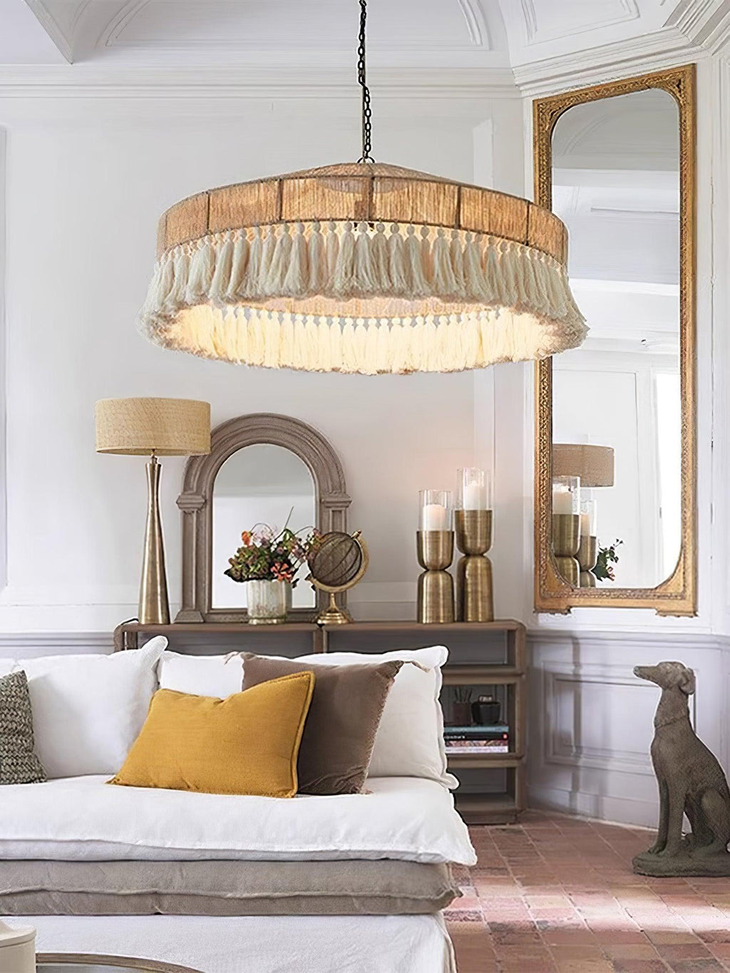 Vorenth Chanvre Corde Suspension Lumière - Neutralighting