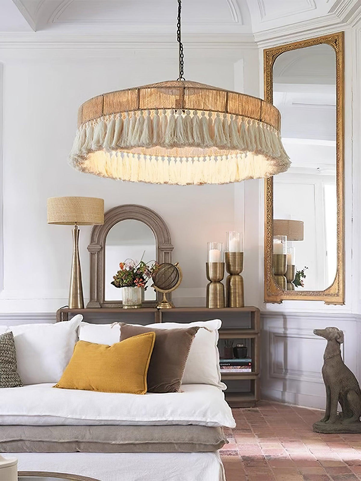 Vorenth Chanvre Corde Suspension Lumière - Neutralighting