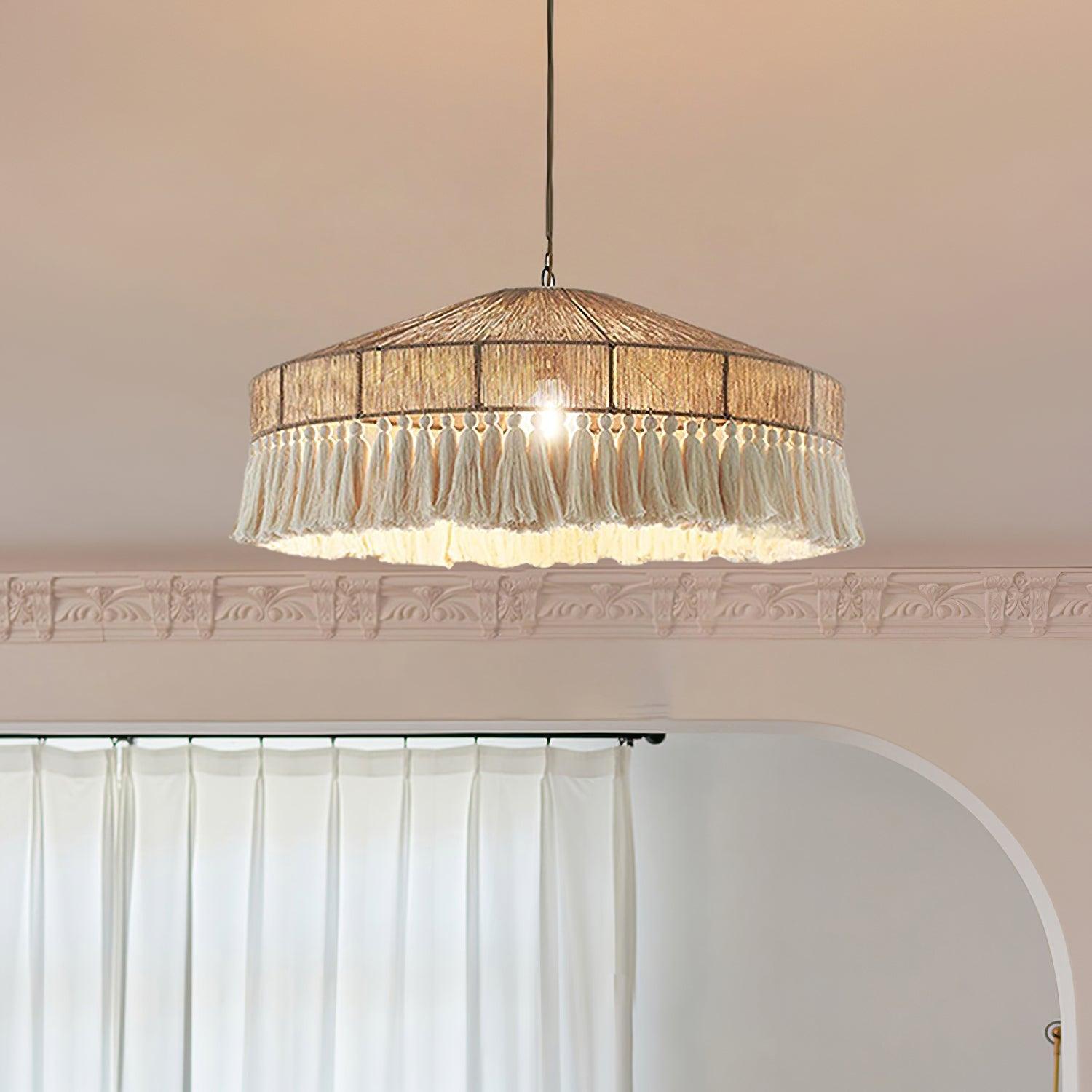 Vorenth Chanvre Corde Suspension Lumière - Neutralighting