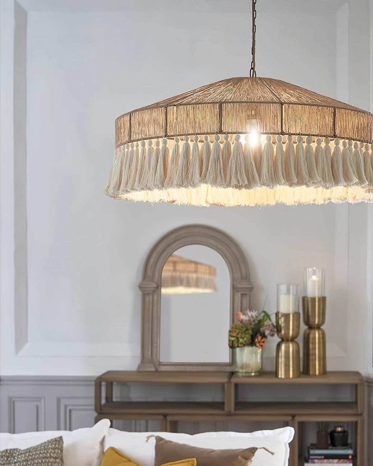 Vorenth Chanvre Corde Suspension Lumière - Neutralighting