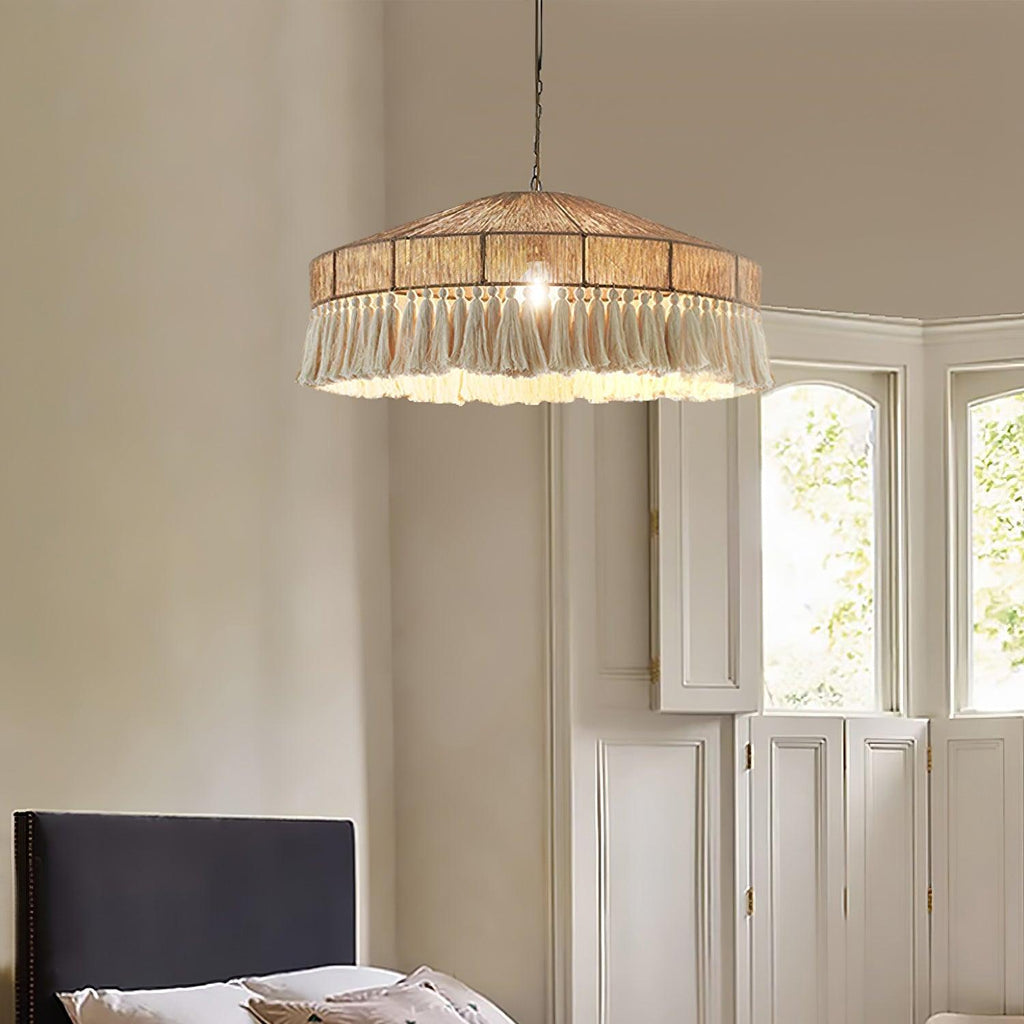 Vorenth Chanvre Corde Suspension Lumière - Neutralighting